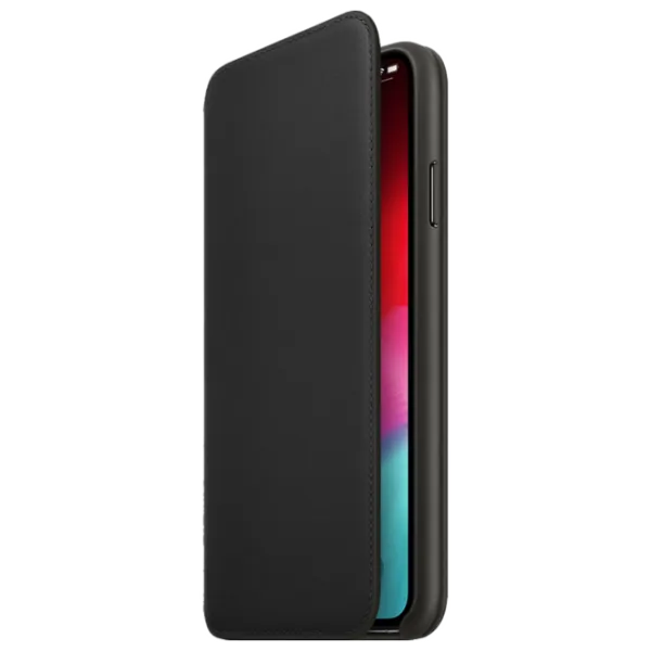 Чехол для смартфона Apple iPhone XS Max Apple/ Case Folio/ Кожа/ Черный photo 1 Чехол для смартфона Apple iPhone XS Max Apple/ Case Folio/ Кожа/ Черный photo 1