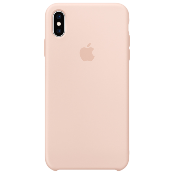 Husă pentru smartphone Apple iPhone XS Max Apple/ Back/ TPU/ Sand Pink photo 1 Husă pentru smartphone Apple iPhone XS Max Apple/ Back/ TPU/ Sand Pink photo 1