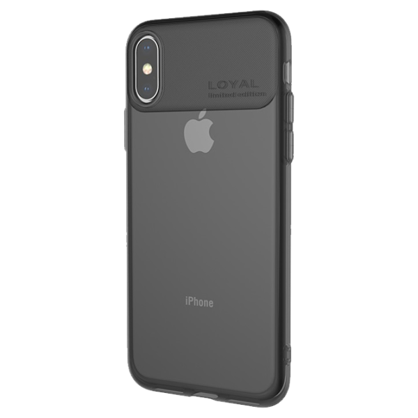 Чехол для смартфона Apple iPhone XS Hoco/ Back/ TPU/ Прозрачный Черный photo 1 Чехол для смартфона Apple iPhone XS Hoco/ Back/ TPU/ Прозрачный Черный photo 1