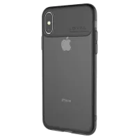 Чехол для смартфона Apple iPhone XS Hoco/ Back/ TPU/ Прозрачный Черный
