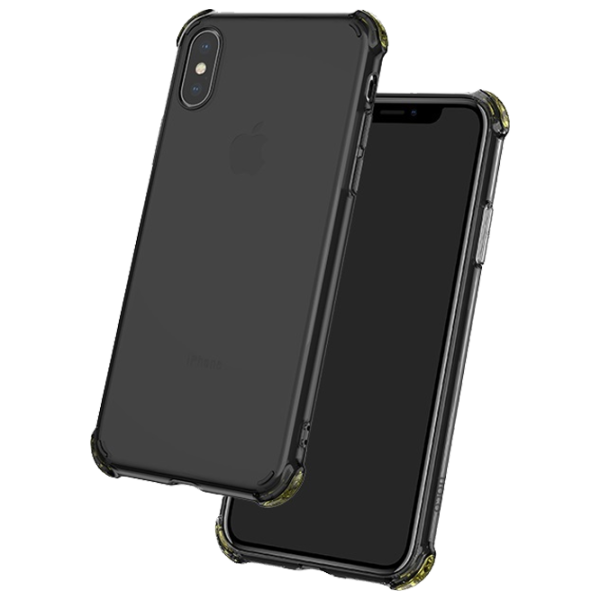 Чехол для смартфона Apple iPhone XS Hoco/ Back/ TPU/ Прозрачный Черный photo 1 Чехол для смартфона Apple iPhone XS Hoco/ Back/ TPU/ Прозрачный Черный photo 1