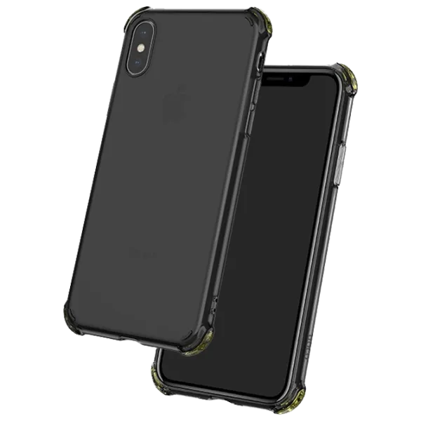 Чехол для смартфона Apple iPhone XR Hoco/ Back/ TPU/ Прозрачный Черный photo 1