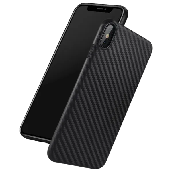 Чехол для смартфона Apple iPhone XS Max Hoco/ Back/ TPU/ Карбон Черный photo 1