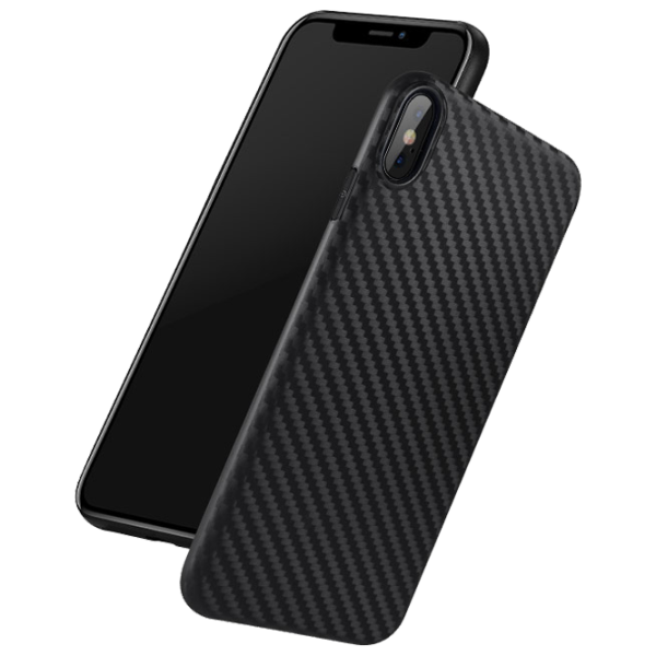 Чехол для смартфона Apple iPhone XS Max Hoco/ Back/ TPU/ Карбон Черный photo 1