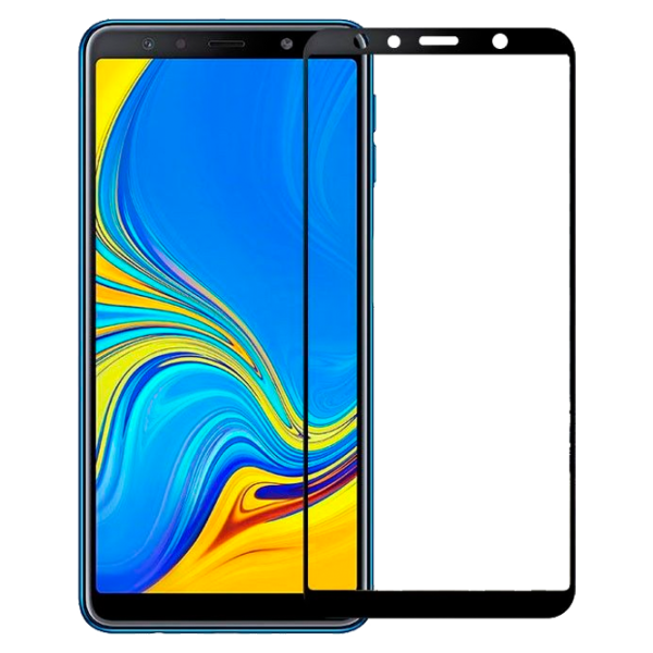 Sticla Protectoare Cover X Galaxy A7 (2018)/A750 0.3 mm/ Gloss/ Black photo 1