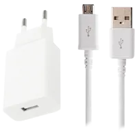 Сетевое зарядное устройство Cover X 32223 1 А/ Белый