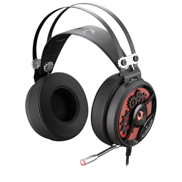 Căști A4Tech Bloody M660 Red Black Cu fir/ Gaming photo 1