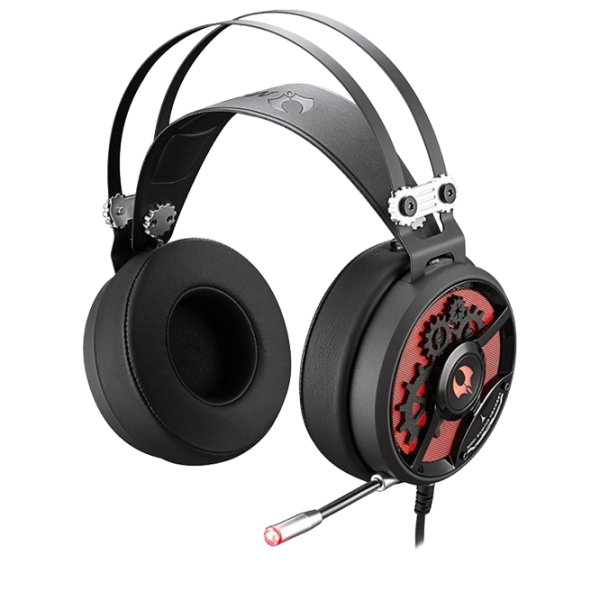 Căști A4Tech Bloody M660 Red Black Cu fir/ Gaming photo 1