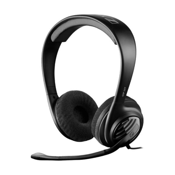 Căști Sennheiser GSP 107 Black Cu fir/ Gaming photo 1