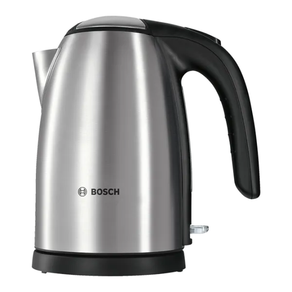 Ceainic Electric Bosch TWK7801 1.7 l/ Ascuns (Disc)/ Inox Silver photo 1