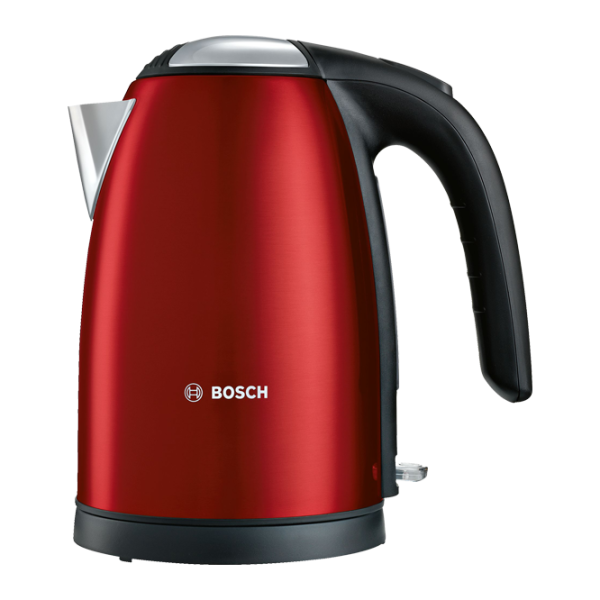 Ceainic Electric Bosch TWK7804 1.7 l/ Ascuns spirală/ Black Red photo 1