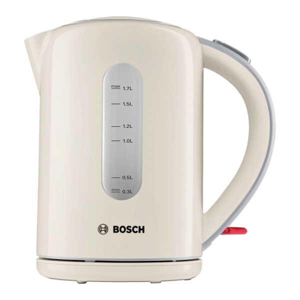 Ceainic Electric Bosch TWK7607 1.7 l/ Ascuns spirală/ Beige White photo 1