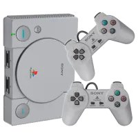 Sony Playstation Classic + 20 games (FF7, MGS, RE, R4, TK3, TM, ...) Серебристый photo 1