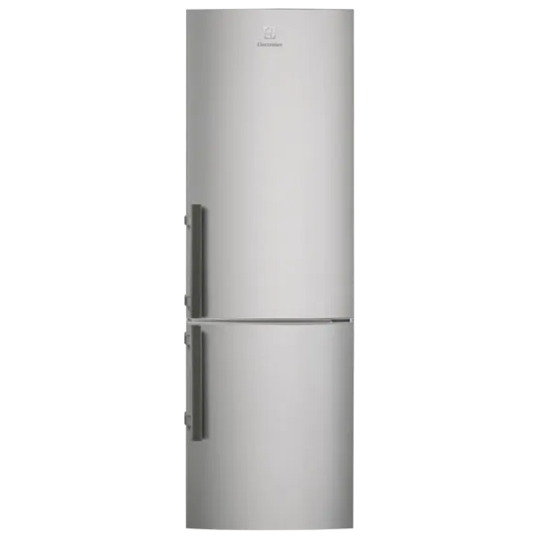 Frigider Electrolux EN3601MO cu congelator jos 337 l / 185 cm / Inox photo 1