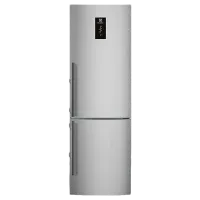Холодильник Electrolux EN3854MO с нижней морозильной камерой 349 л / 200 cm / Серебряный