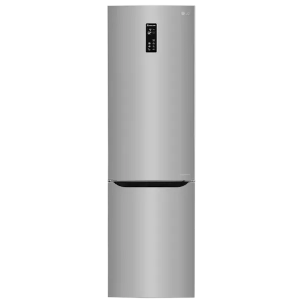 Frigider LG GBB60PZFZS cu congelator jos 343 l / 201 cm / Silver photo 1 Frigider LG GBB60PZFZS cu congelator jos 343 l / 201 cm / Silver photo 1
