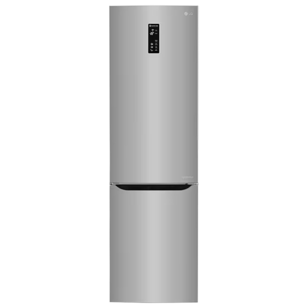 Frigider LG GBB60PZFZS cu congelator jos 343 l / 201 cm / Silver photo 1 Frigider LG GBB60PZFZS cu congelator jos 343 l / 201 cm / Silver photo 1