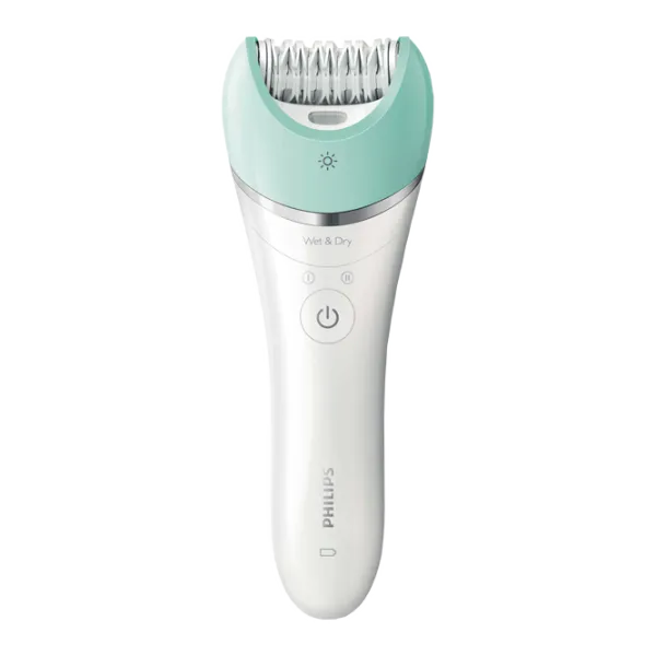 Epilator Philips BRE620/00  Uscată/Umedă/ Magnet/ Green White photo 1