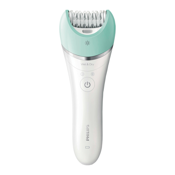 Epilator Philips BRE620/00  Uscată/Umedă/ Magnet/ Green White photo 1