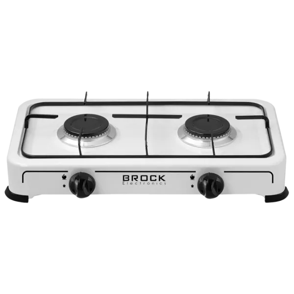Plită de masă Brock GS 002 Pe gaz/ White photo 1