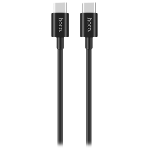 Кабель для телефона X23 Hoco USB Type-A + USB Type-C 1 м/ Черный photo 1