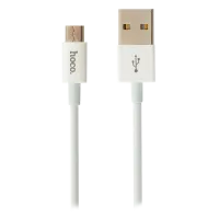 Кабель GSM Hoco USB + microUSB UPM01/ 1,2m/ Белый