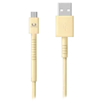 Cablu GSM Fresh 'N Rebel USB + microUSB Белый