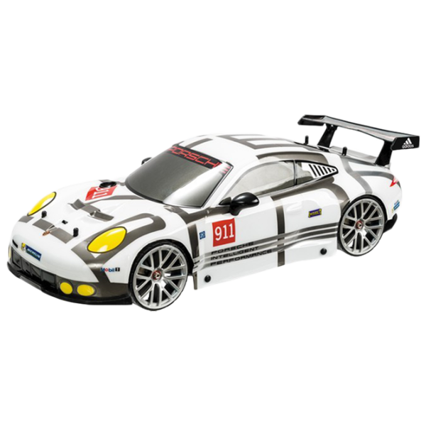 Mașină Mondo Toys Porsche 911 GT3 R 30 km/ h/ 2.4 GHz/ White photo 1