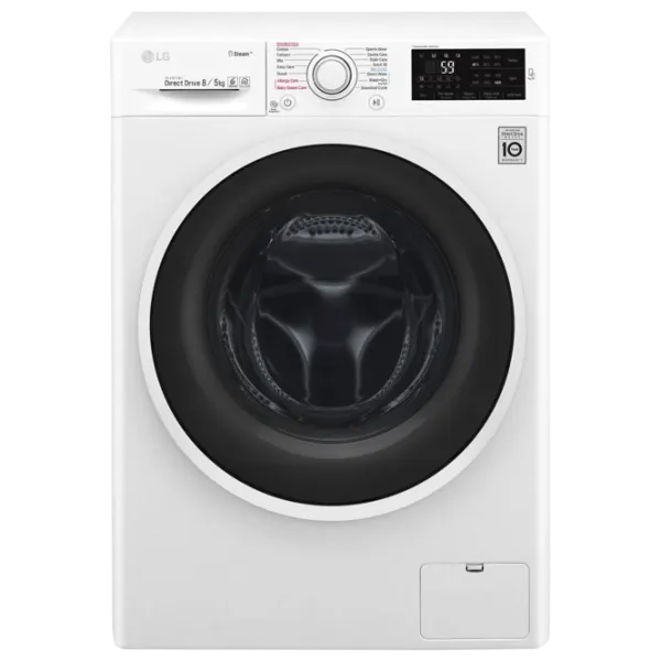 Mașină de spălat cu uscător LG F4J6TG0W 8 kg / 1400 rpm / White photo 1