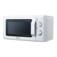 Cuptor cu microunde Brock MWO 2001 Standard/ 700 W/ White