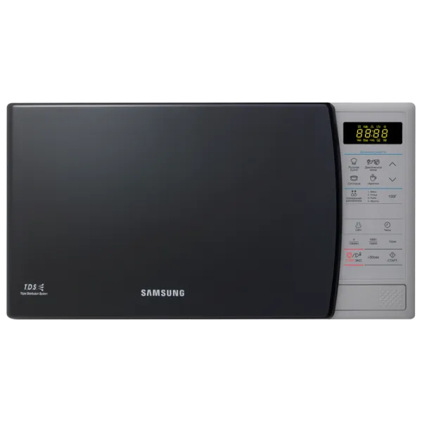 Микроволновая печь Samsung ME83KRS-1/ BW Отдельно стоящий/ 800 Вт/ Серебристый photo 1
