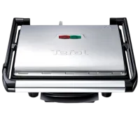 Grill electric Tefal GC241D38 Închis (cu două părți)/ 2000 W/ Inox Silver