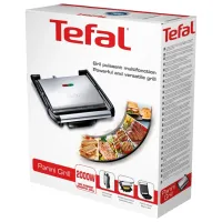 Электрогриль Tefal GC241D38 Закрытый (двухсторонний)/ 2000 Вт/ Нержавеющая сталь Серебристый photo 6