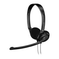 Căști Sennheiser PC 36 USB Black Cu fir/ Personal