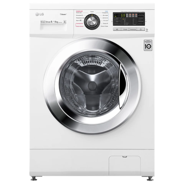 Mașină de spălat cu uscător LG F1496ADS3 Direct Drive/Steam/6 Motion DD/8 kg/White photo 1