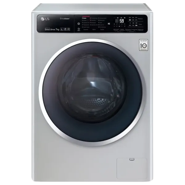 Стиральная машина LG F2H7HS2L 7 кг / 1200 об/мин / Серый photo 1 Стиральная машина LG F2H7HS2L 7 кг / 1200 об/мин / Серый photo 1