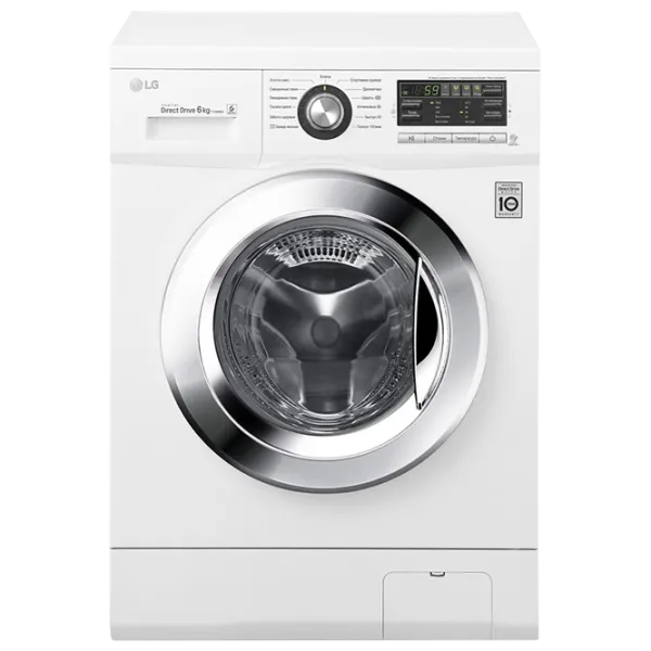 Стиральная машина LG FH0B8ND3 6 кг / 1000 об/мин / Белый photo 1