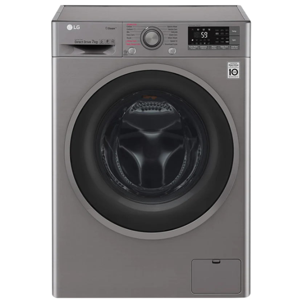 Mașină de spălat LG F2J7HY8S 7 kg / 1200 rpm / Silver photo 1