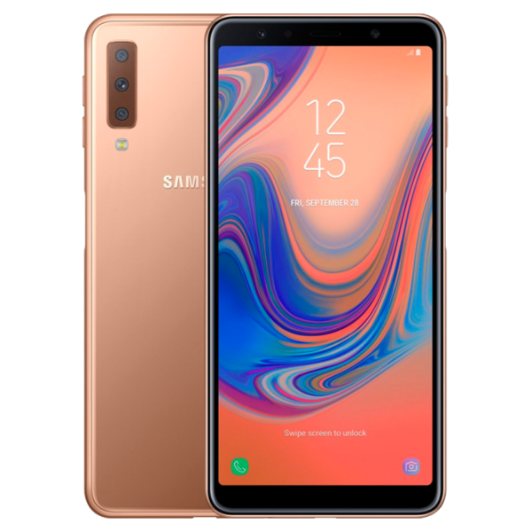 Samsung Galaxy A7 (2018) A750 4 ГБ/ 64 ГБ/ Dual SIM/ Золотой photo 1 Samsung Galaxy A7 (2018) A750 4 ГБ/ 64 ГБ/ Dual SIM/ Золотой photo 1