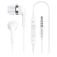 Căști USAMS EP-23 Metal White Cu fir/ Personal