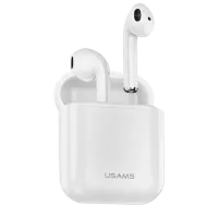 USAMS LC Series Airpods White Fără fir/ Personal