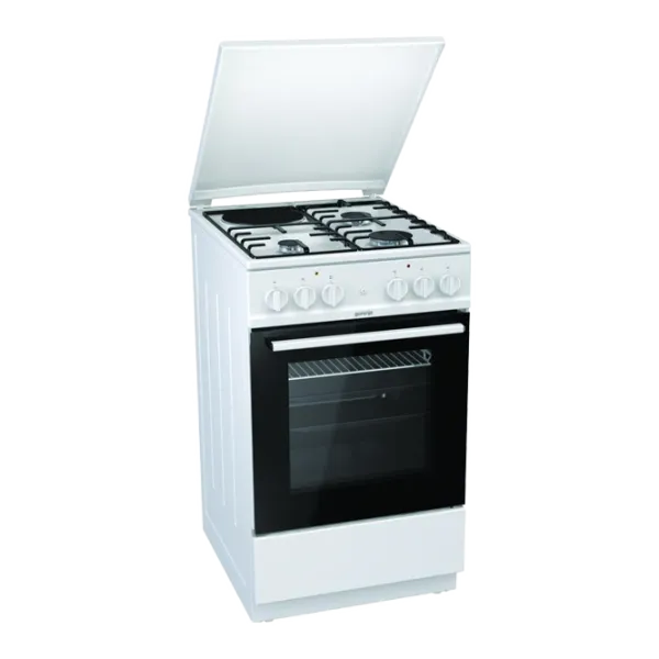Aragaz Gorenje KN 5121 WD Combinată/ White photo 1 Aragaz Gorenje KN 5121 WD Combinată/ White photo 1