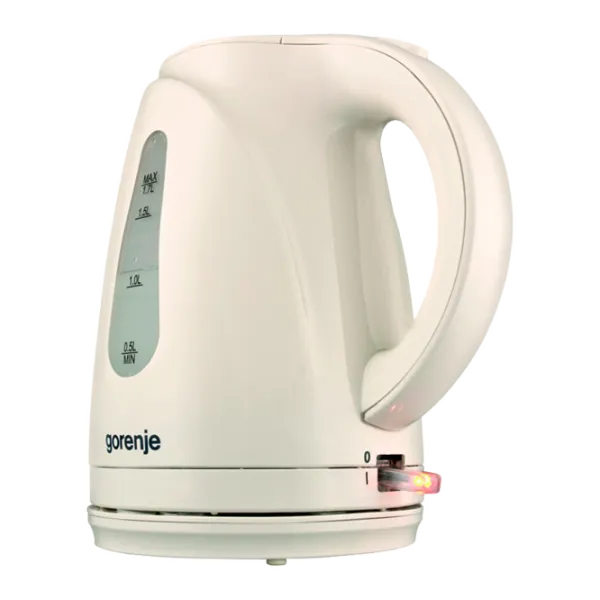 Ceainic Electric Gorenje K17I 1.7 l/ Ascuns (Disc)/ Beige White photo 1 Ceainic Electric Gorenje K17I 1.7 l/ Ascuns (Disc)/ Beige White photo 1