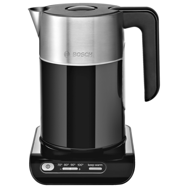Ceainic electric Bosch TWK8613P 1.5l / Ascuns / Black photo 1