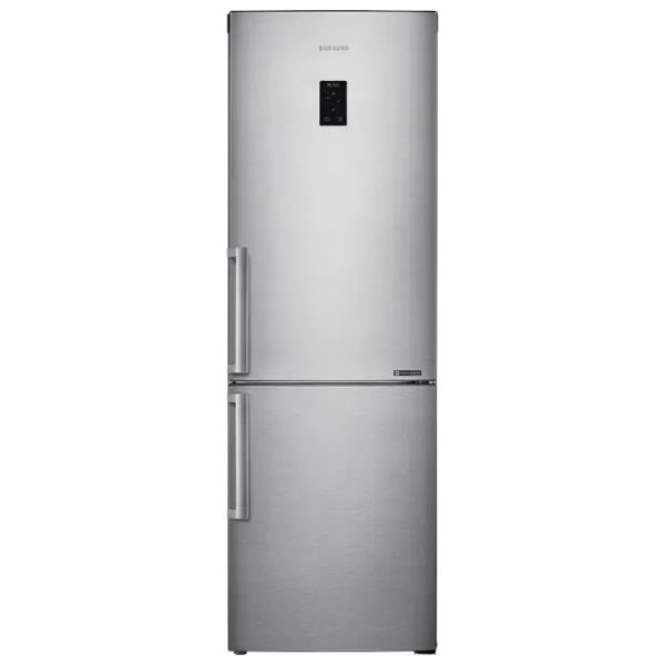 Frigider Samsung RB33J3315SA cu congelator jos 328 l / 185 cm / Silver photo 1