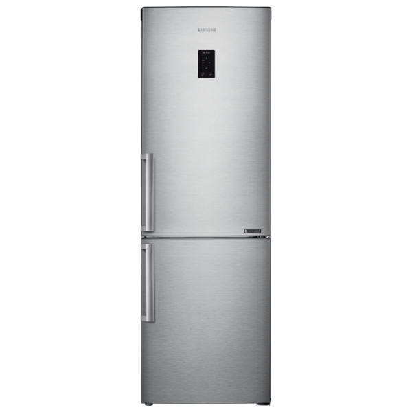 Frigider Samsung RB33J3315SA cu congelator jos 328 l / 185 cm / Silver photo 1