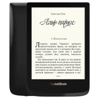 eReaders Pocketbook 627 Touch Lux 4 6"/ E-Ink Carta/ 8 ГБ/ Черный