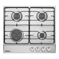Plită Hansa BHGI63010 Gaz/ Gray