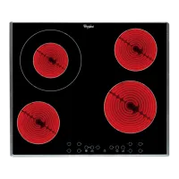 Plită Whirlpool AKT 8600 BA Electrică/ Gray Black