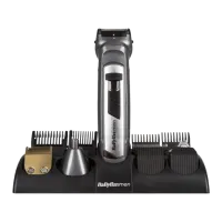 Trimmer facial Babyliss E826E Black